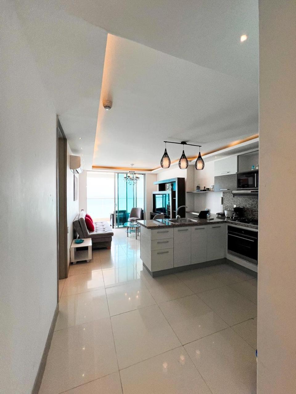 Bocagrande Beach Apartamento Apartment Cartagena Ngoại thất bức ảnh