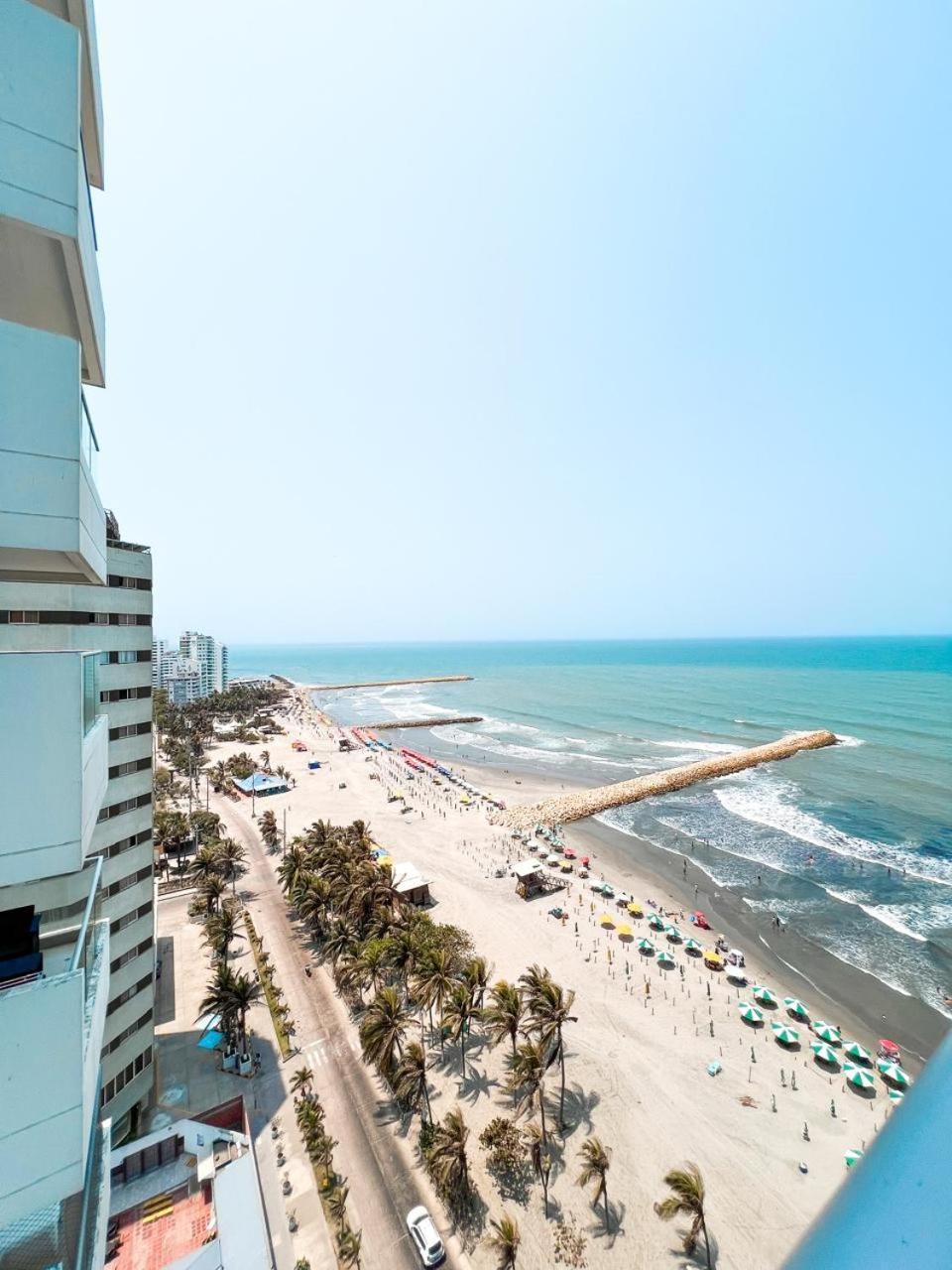 Bocagrande Beach Apartamento Apartment Cartagena Ngoại thất bức ảnh