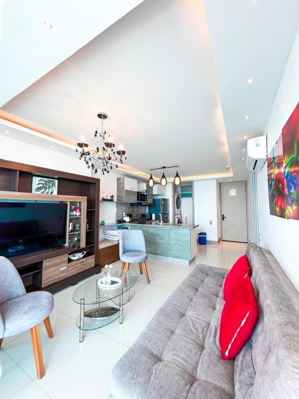 Bocagrande Beach Apartamento Apartment Cartagena Ngoại thất bức ảnh