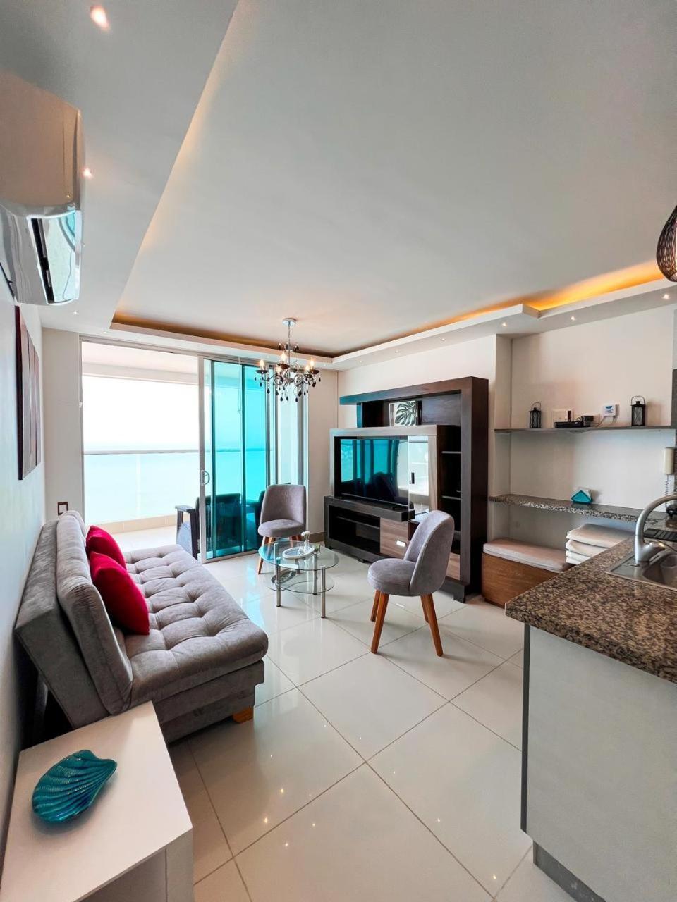 Bocagrande Beach Apartamento Apartment Cartagena Ngoại thất bức ảnh