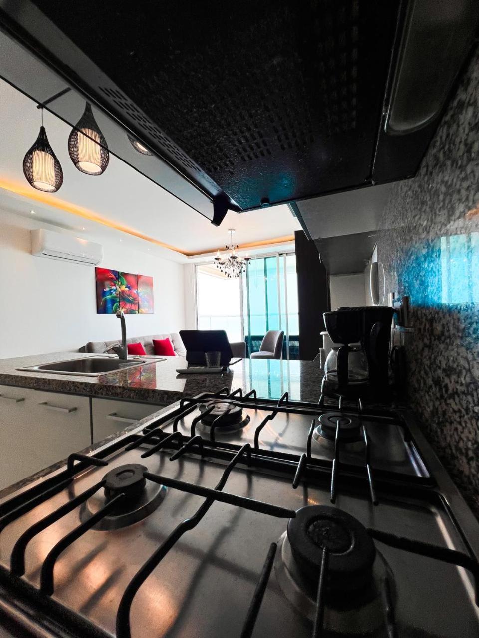 Bocagrande Beach Apartamento Apartment Cartagena Ngoại thất bức ảnh