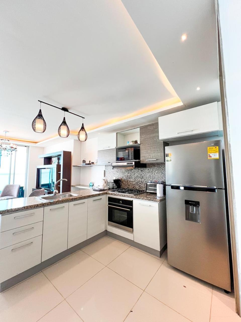 Bocagrande Beach Apartamento Apartment Cartagena Ngoại thất bức ảnh